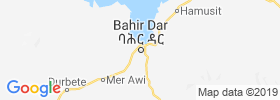 Bahir Dar map